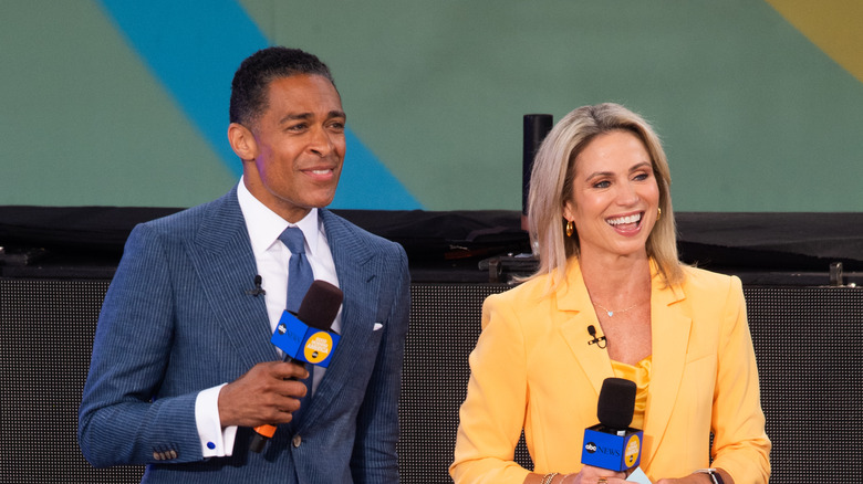 TJ Holmes e Amy Robach per GMA