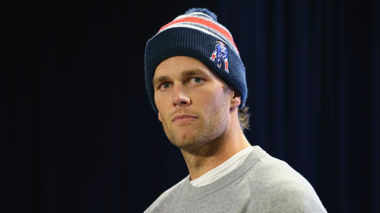 Berretto dei Patriots di Tom Brady
