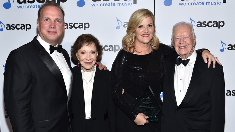 Rosalynn e Jimmy Carter con i bambini
