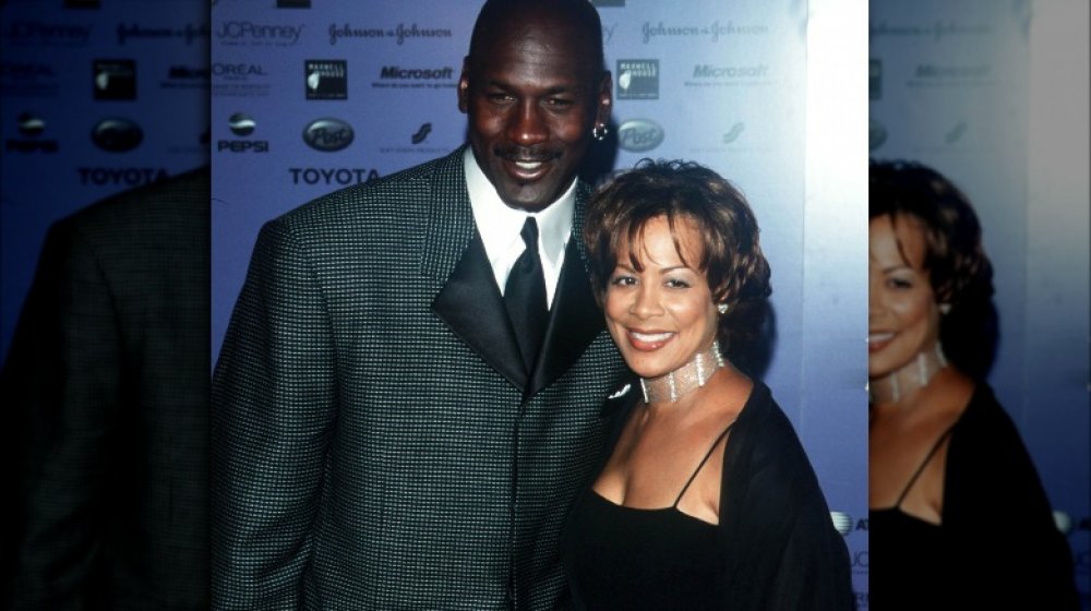 Michael Jordan e Juanita Vanoy