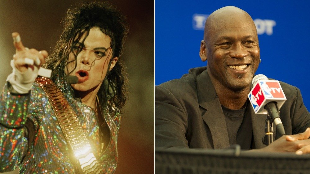 Michael Jackson e Michael Jordan