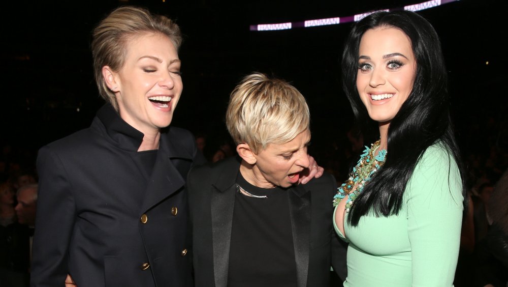 Portia de Rossi, Ellen DeGeneres, Katy Perry 