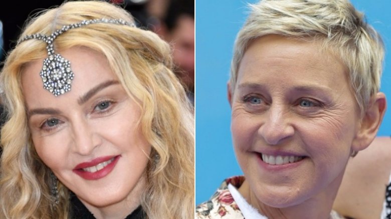 Madonna ed Ellen DeGeneres