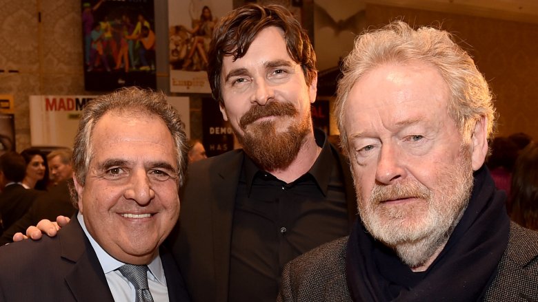 Jim Gianopulos, Christian Bale, Ridley Scott 