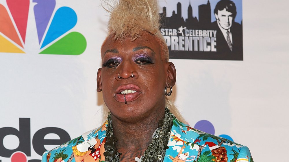 Dennis Rodman alla prima di The All-Star Apprentice 