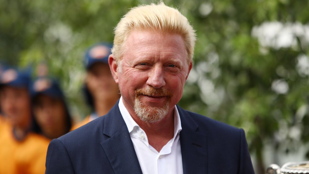 Boris Becker agli Australian Open 2018 