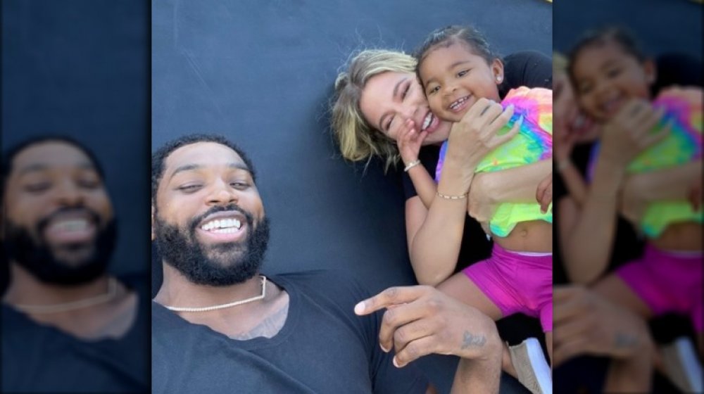 Tristan Thompson, Khloe Kardashian, True Thompson