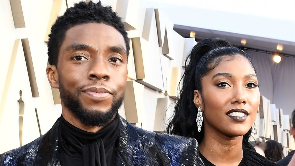 Chadwick Boseman e Taylor Simone Ledward