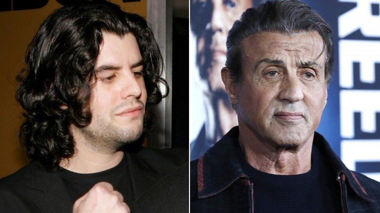 Sage Stallone e Sylvester Stallone