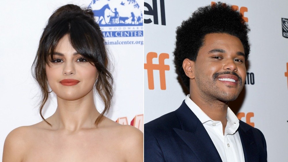 Immagine divisa di Selena Gomez e The Weeknd