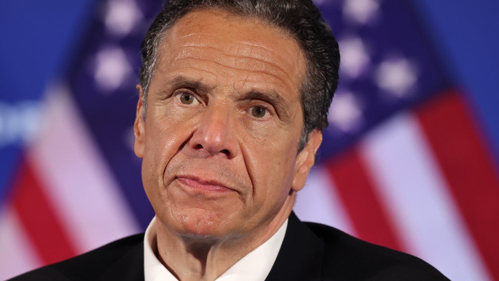 Il governatore di New York Andrew Cuomo tiene una conferenza stampa al National Press Club 27 maggio 2020 a Washington, DC