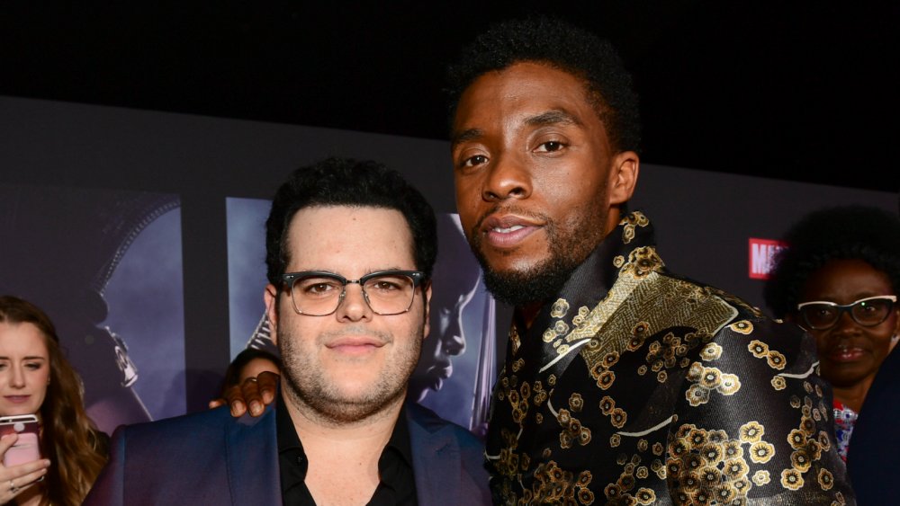 Josh Gad e Chadwick Boseman