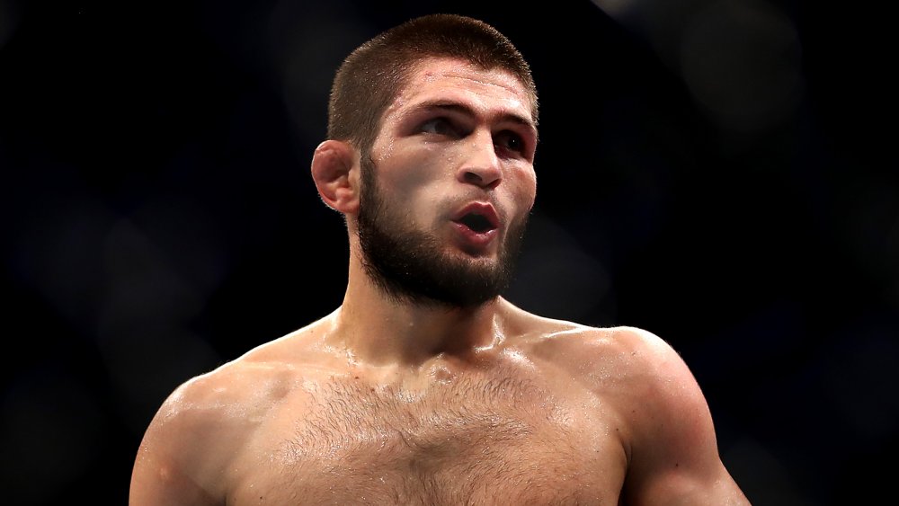 Khabib Nurmagomedov in un match