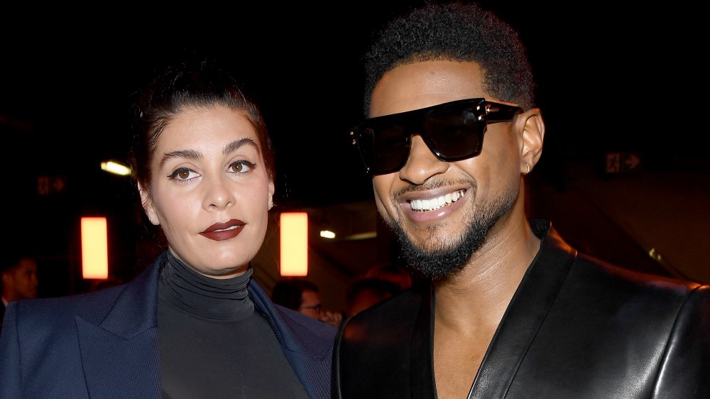 Jenn Goicoechea e Usher