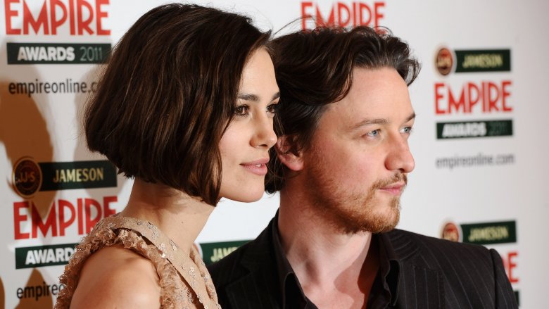 Keira Knightley e James McAvoy