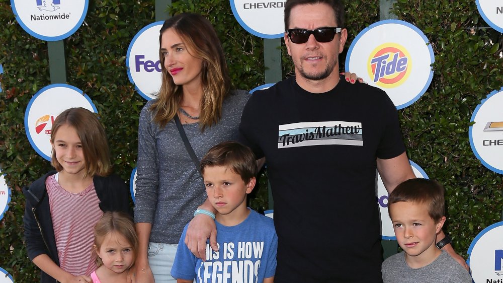 Mark Wahlberg e la sua famiglia