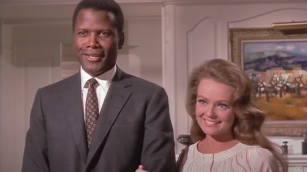 Sidney Poitier e Katharine Houghton in Guess Who's Coming for Dinner