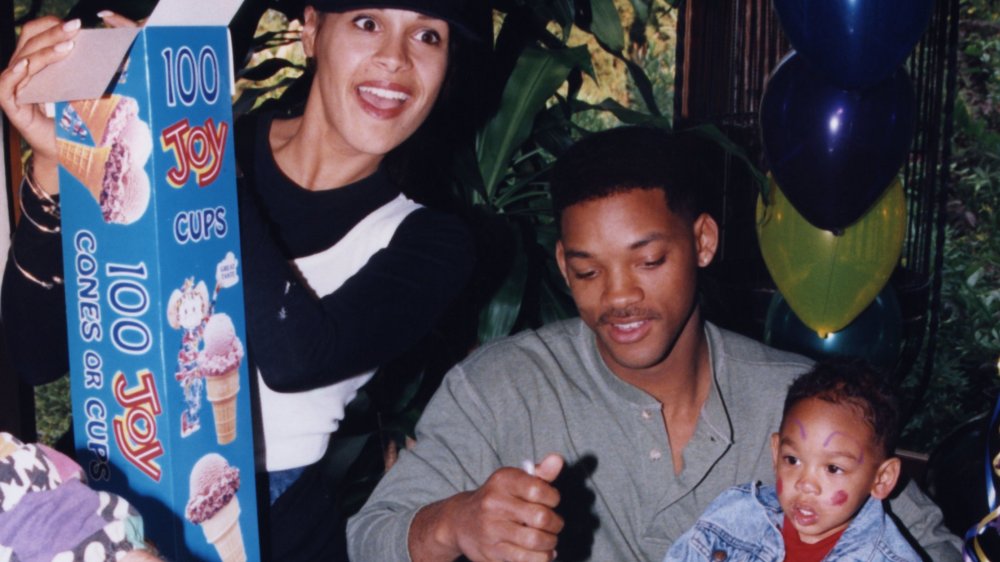 Will Smith con Sheree samporo alla seconda festa di compleanno di Trey