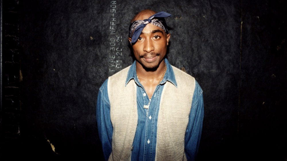 Tupac Shakur nel backstage del Regal Theater di Chicago nel 1994