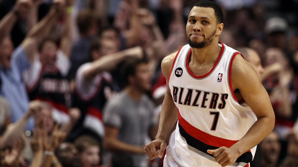 Brandon Roy in esecuzione lungo il campo