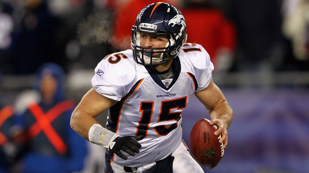 Tim Tebow con i Denver Broncos