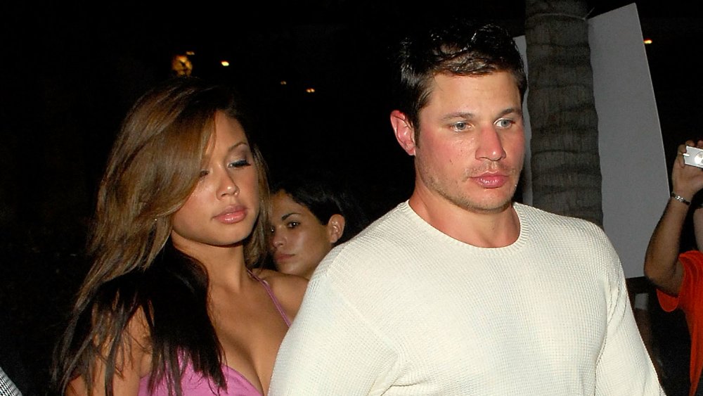 Vanessa Minnillo e Nick Lachey al Maxim's Pre-Super Bowl XLI Party nel 2007