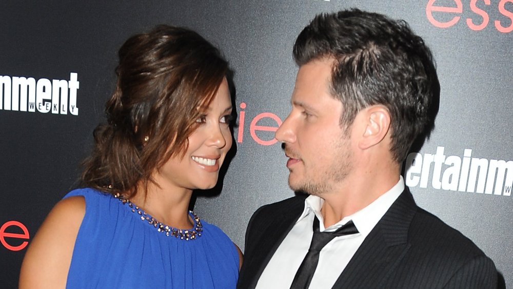 Vanessa Lachey e Nick Lachey alla celebrazione di Entertainment Weekly in onore dei candidati ai SAG Awards nel 2014