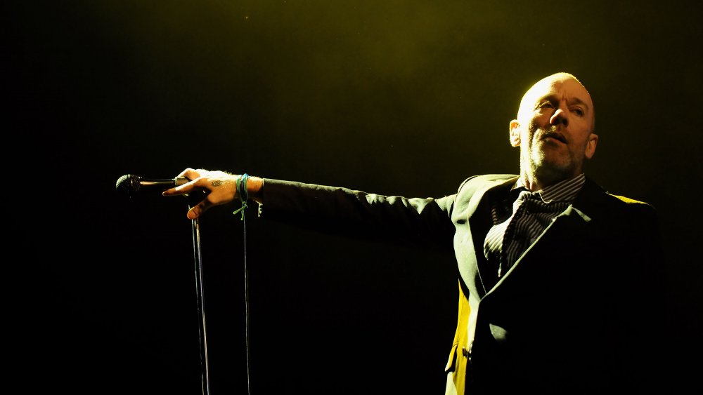 Michael Stipe si esibisce al Las Ventas Bullring nel 2008