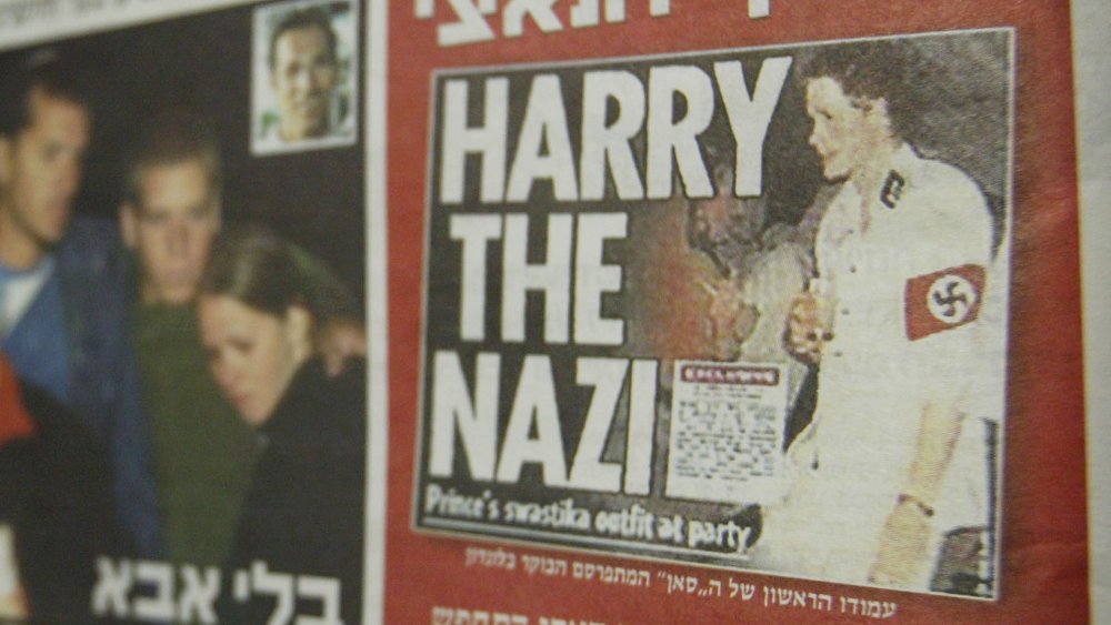 Il principe Harry sulla copertina di Yediot Aharonot nel 2005