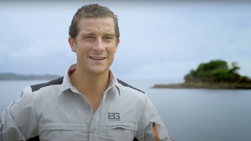 Orso Grylls fuori dall'acqua