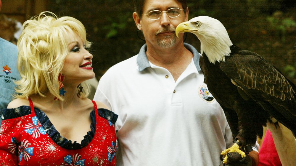 Dolly Parton allo zoo nazionale di Washington, D.C. 