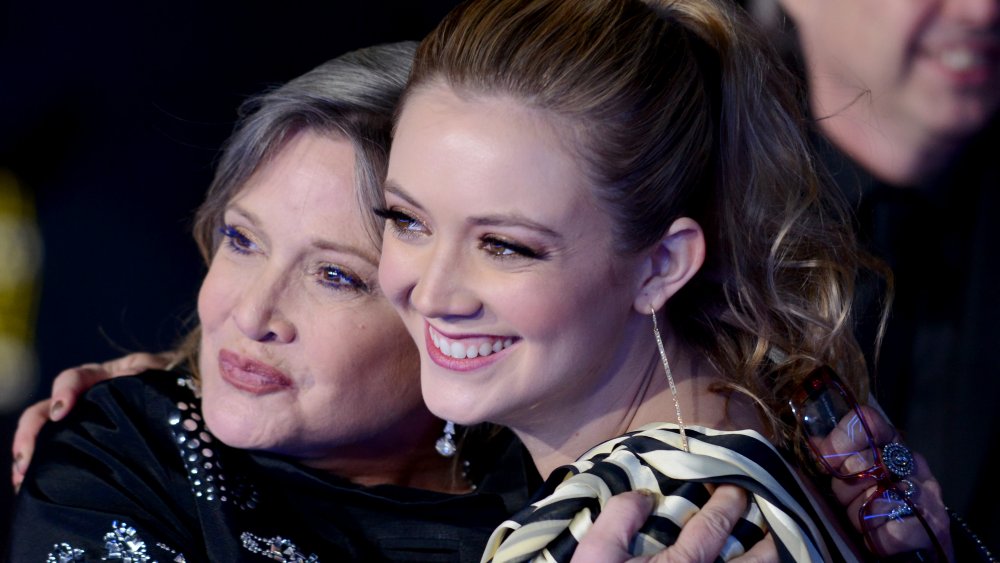 Billie Lourd Carrie Fisher