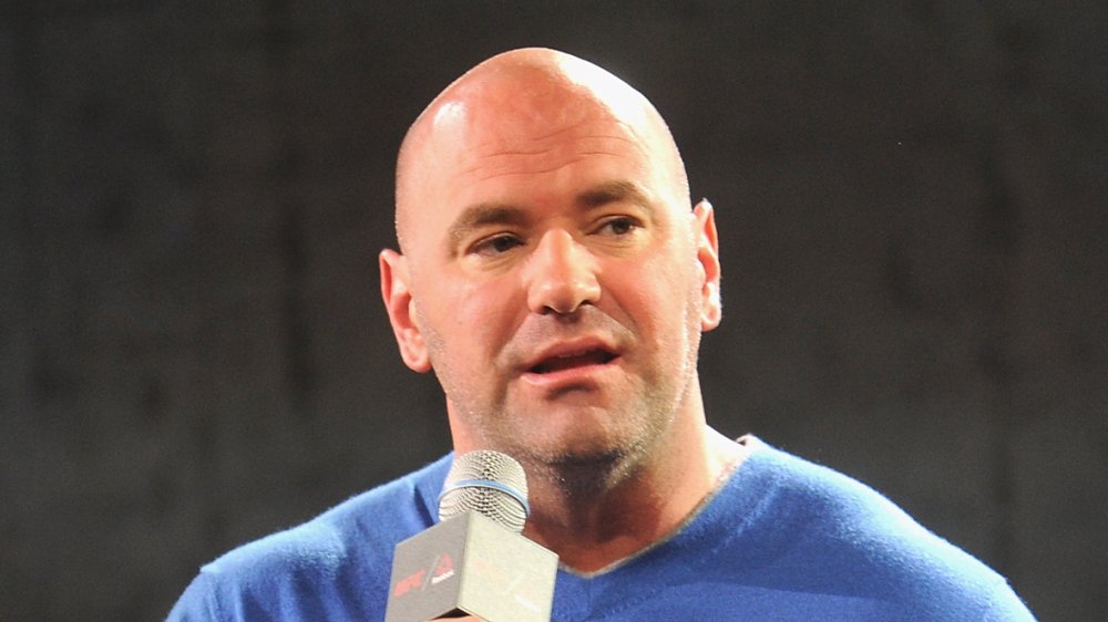 Dana White al lancio del Reebok UFC Fight Kit nel 2015