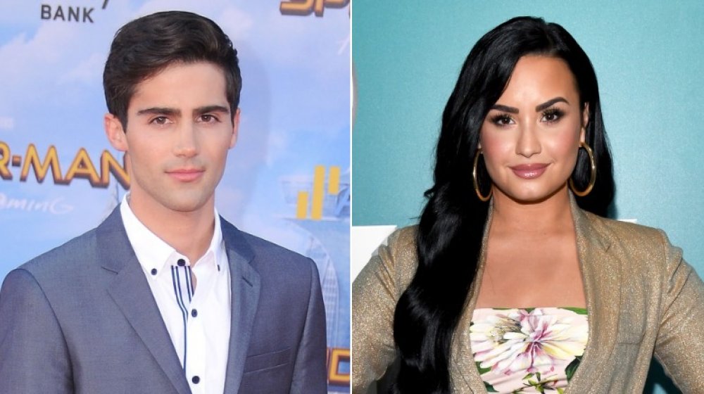 Max Ehrich e Demi Lovato, immagine divisa