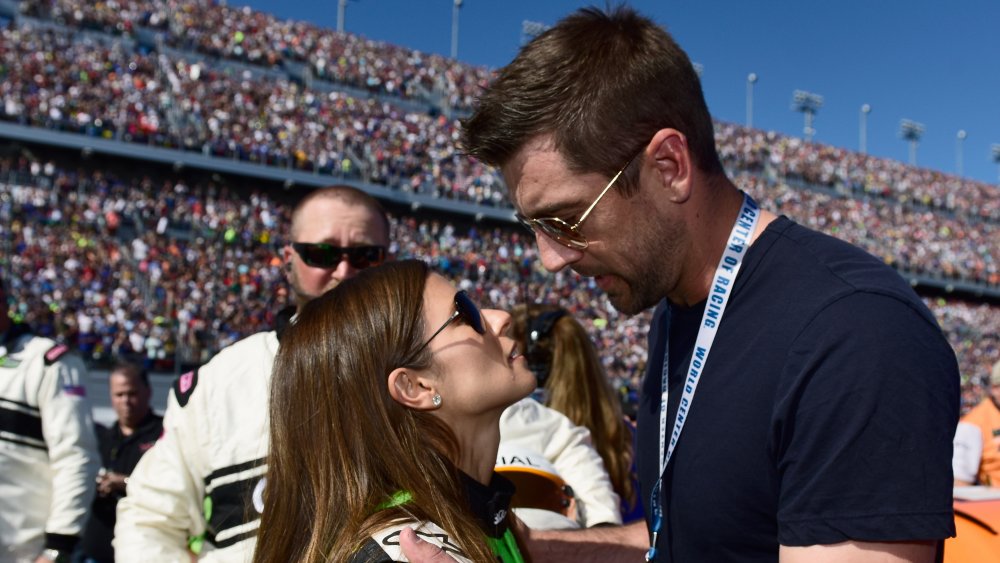 Danica Patrick e Aaron Rodgers