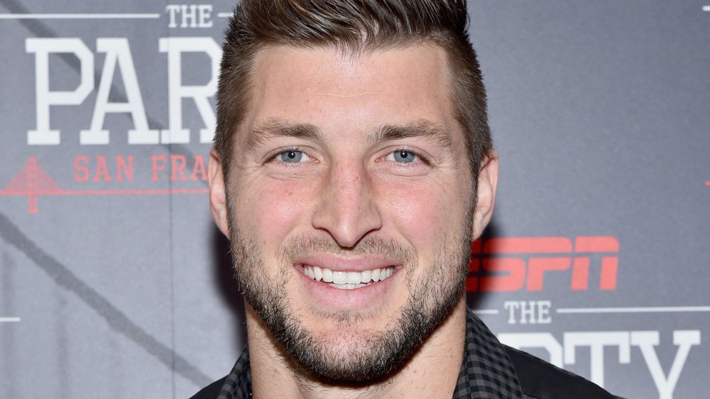 Tim Tebow sorridente a un evento ESPN