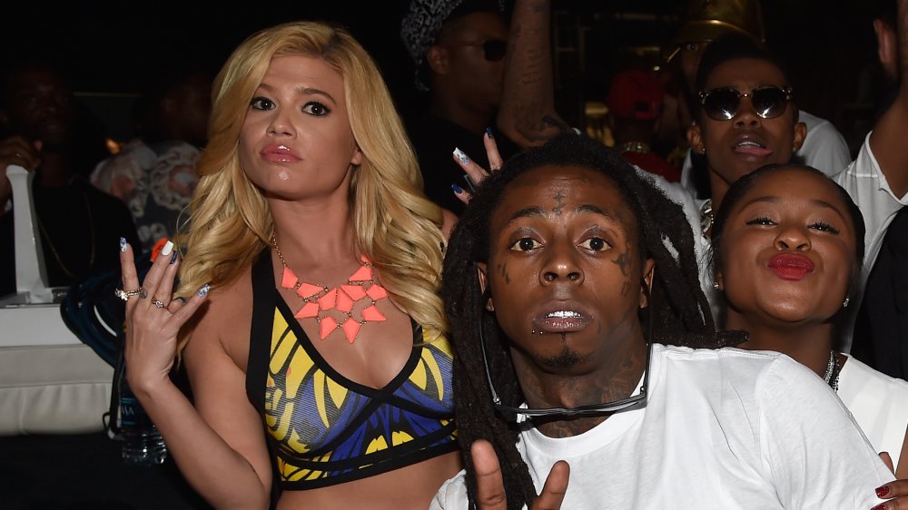 Chanel West Coast e Lil Wayne a un evento