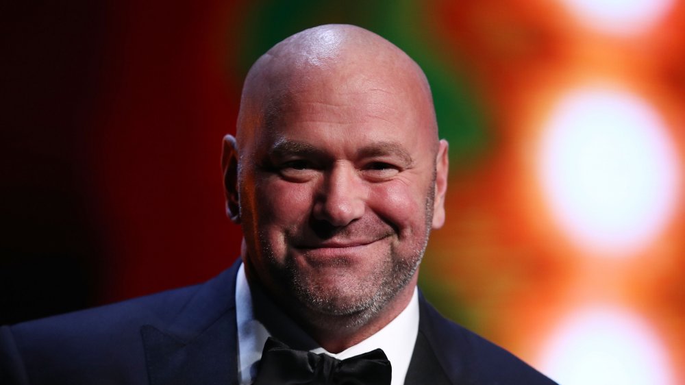 Dana White alla cerimonia di premiazione degli uomini dell'anno di GQ Australia nel 2018