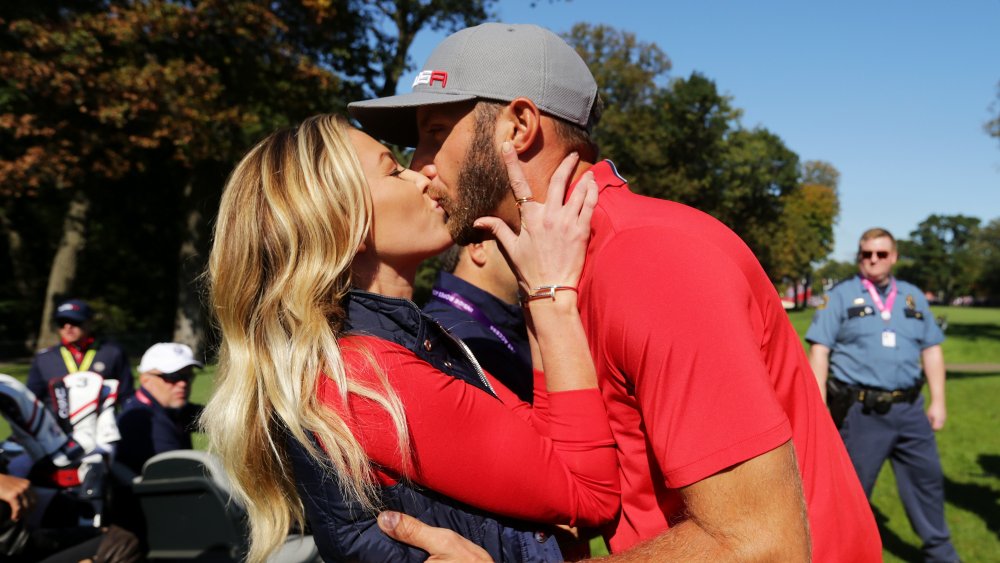 Dustin Johnson e Paulina Gretzky