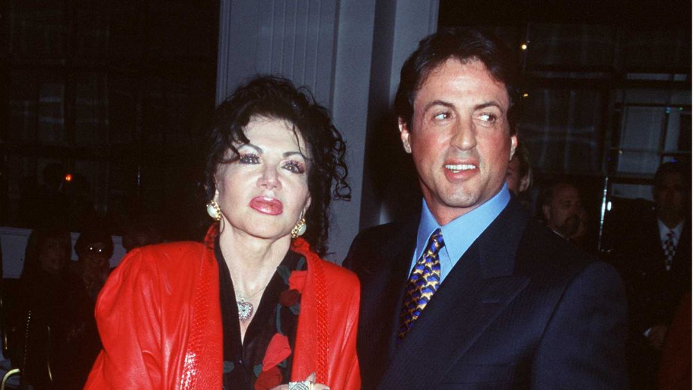 Sylvester Stallone e ciao madre Jackie