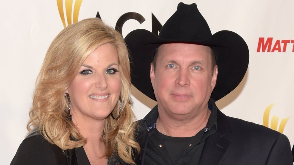 Trisha Yearwood and Garth Brooks at ACM Lifting Lives Gala