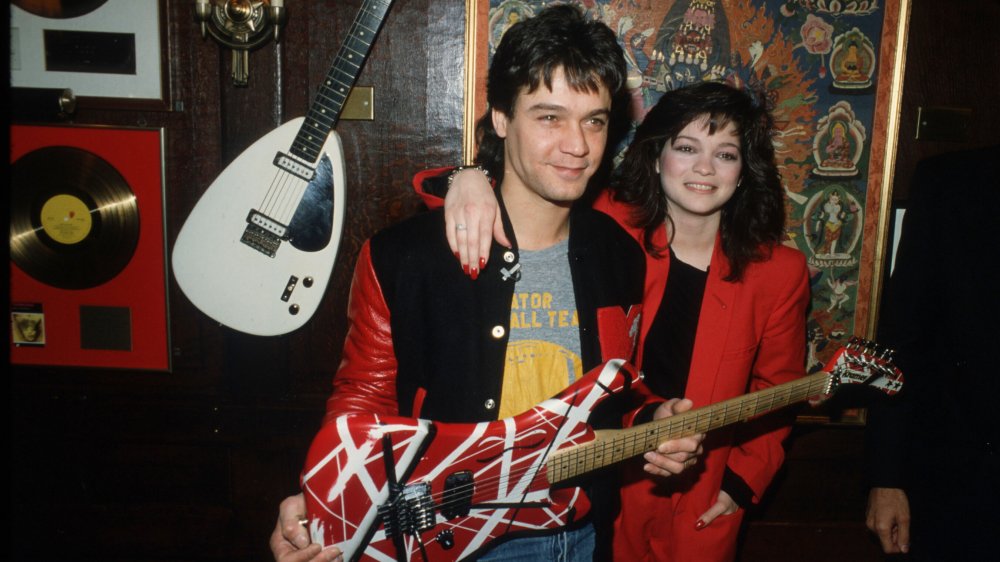 Eddie Van Halen and Valerie Bertinelli