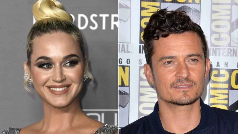 Katy Perry at 2019 Baby2Baby Gala; Orlando Bloom at Comic-Con in 2019