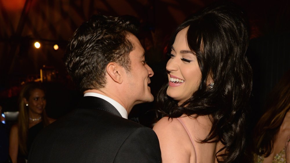 Orlando Bloom and Katy Perry at a Golden Globes party in 2016