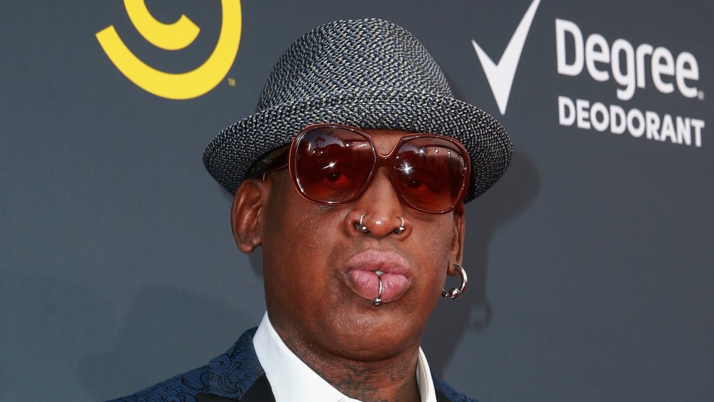 Dennis Rodman al Comedy Central Roast di Bruce Willis nel 2018