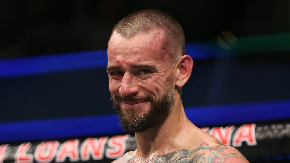 CM Punk all'evento UFC 203