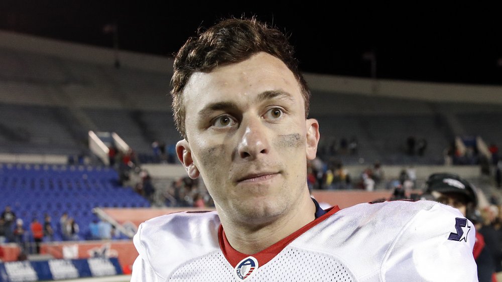 Johnny Manziel al Memphis Express e al Birmingham Iron Game nel 2019