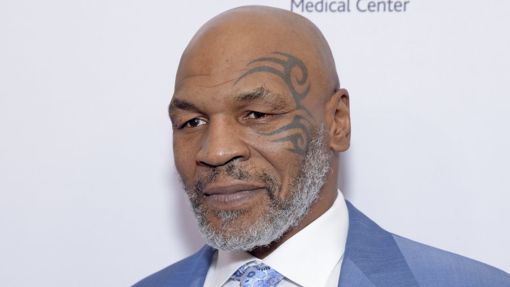 Mike Tyson e il suo caratteristico tatuaggio sul viso