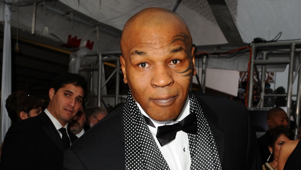 Mike Tyson all'evento formale