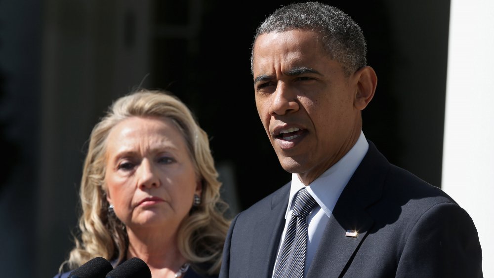 Hillary Clinton e Barack Obama